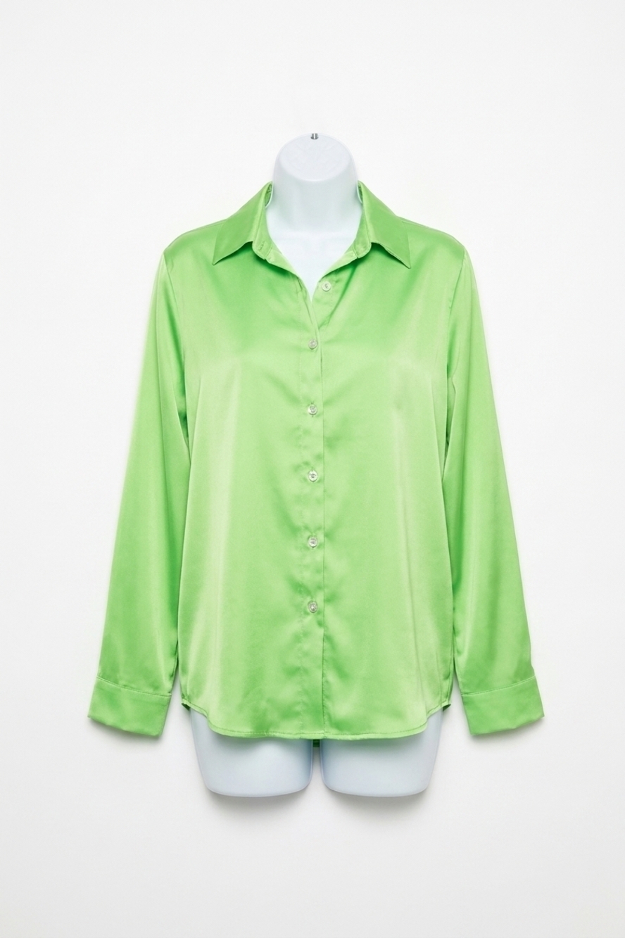NEW SHOW ME YOUR MUMU smith button down top in green